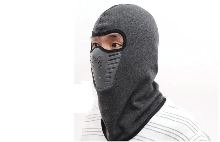 2017 Dust-proof Cycling Face Mask Windproof Winter Warmer Fleece Bike Full Face Scarf Mask Neck Bicycle Snowboard Ski Men M116 (10)