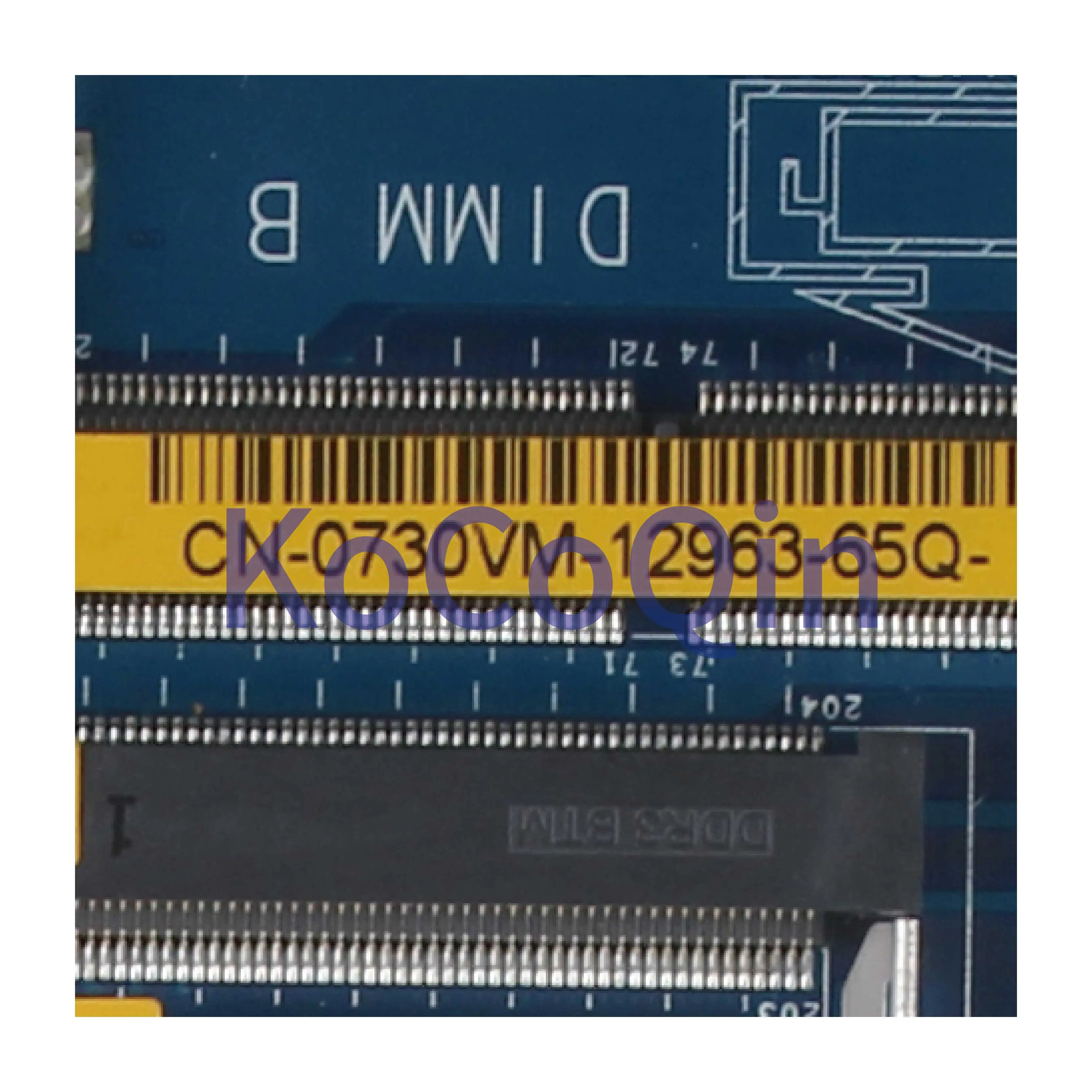 Kocoqin-placa-mãe para Computador Notebook Dell I34005u 5358 3558 Placa Principal - Imagem 3