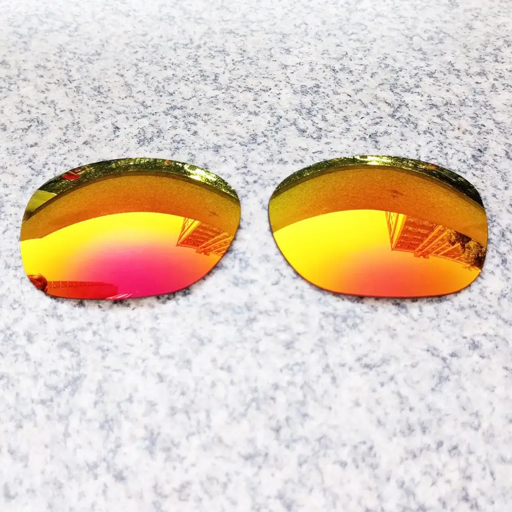 

Wholesales E.O.S Polarized Enhanced Replacement Lenses for Oakley Garage Rock Sunglasses - Fire Red Polarized Mirror