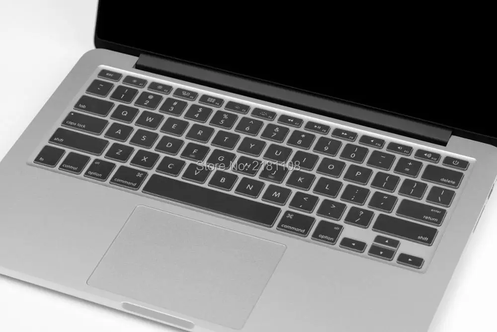 Версия для США прозрачный чехол клавиатуры из ТПУ нового Macbook Pro 11 12 13 15 Retina A1278 A1398