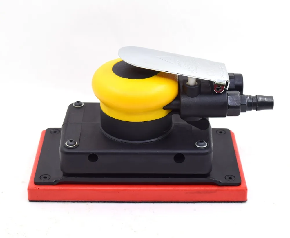 150mm  Air Orbital Palm Sander Dust Free Sanding Details about   6" 100 Pads Mixed grit 