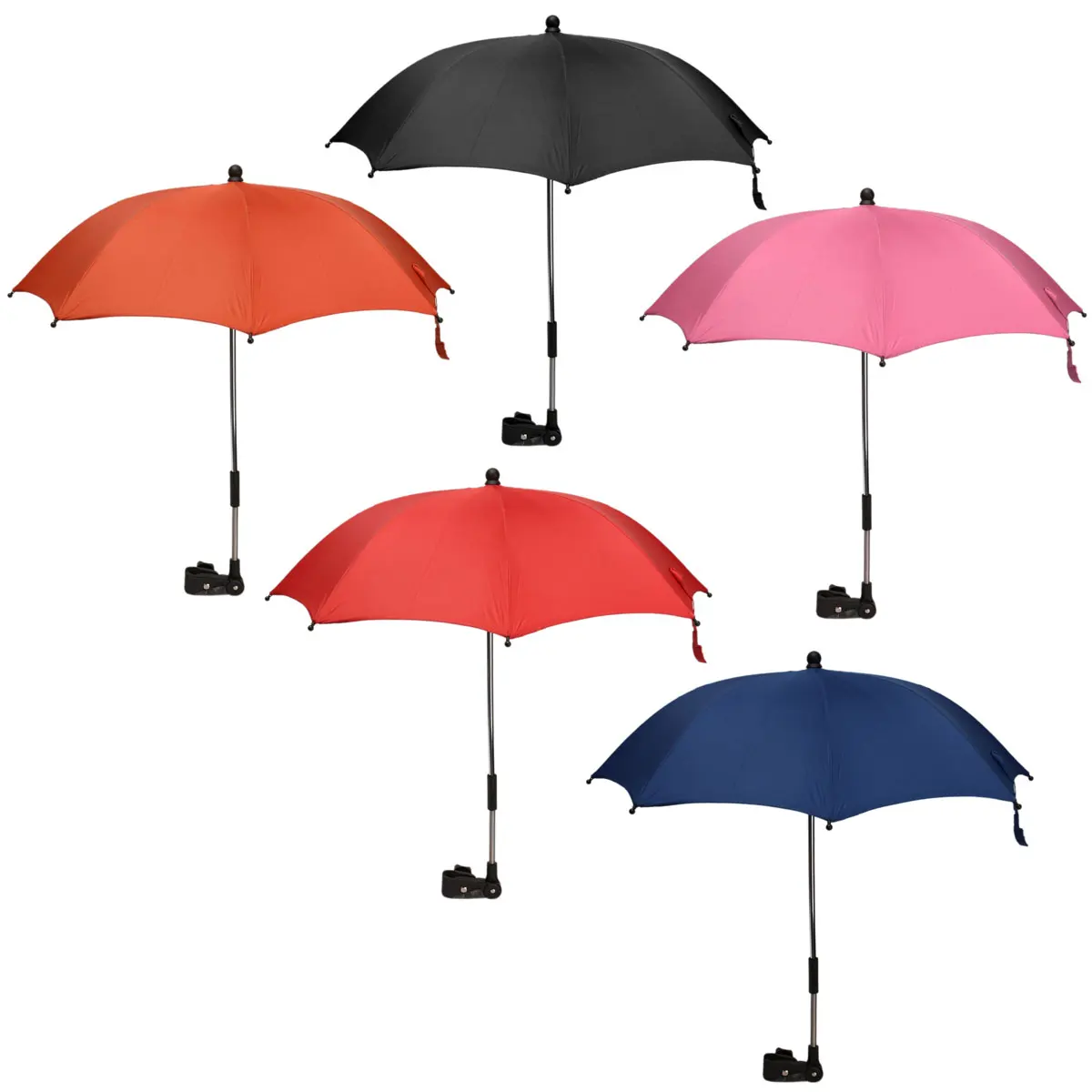 Baby Stroller Umbrella Holder Adjustable Plastic Stroller Pram Umbrella