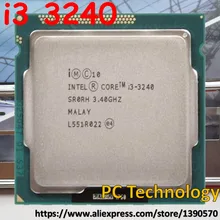 Intel i3-3240 i3 3240 Процессор 3,4 ГГц процессор 3 м LGA1155 55W настольный двухъядерный Процессор доставку в течение 1 дня