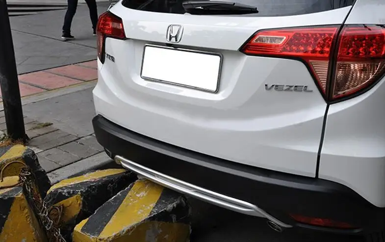ABS передняя + Задняя Автомобильная Защита бампера противоскользящая пластина