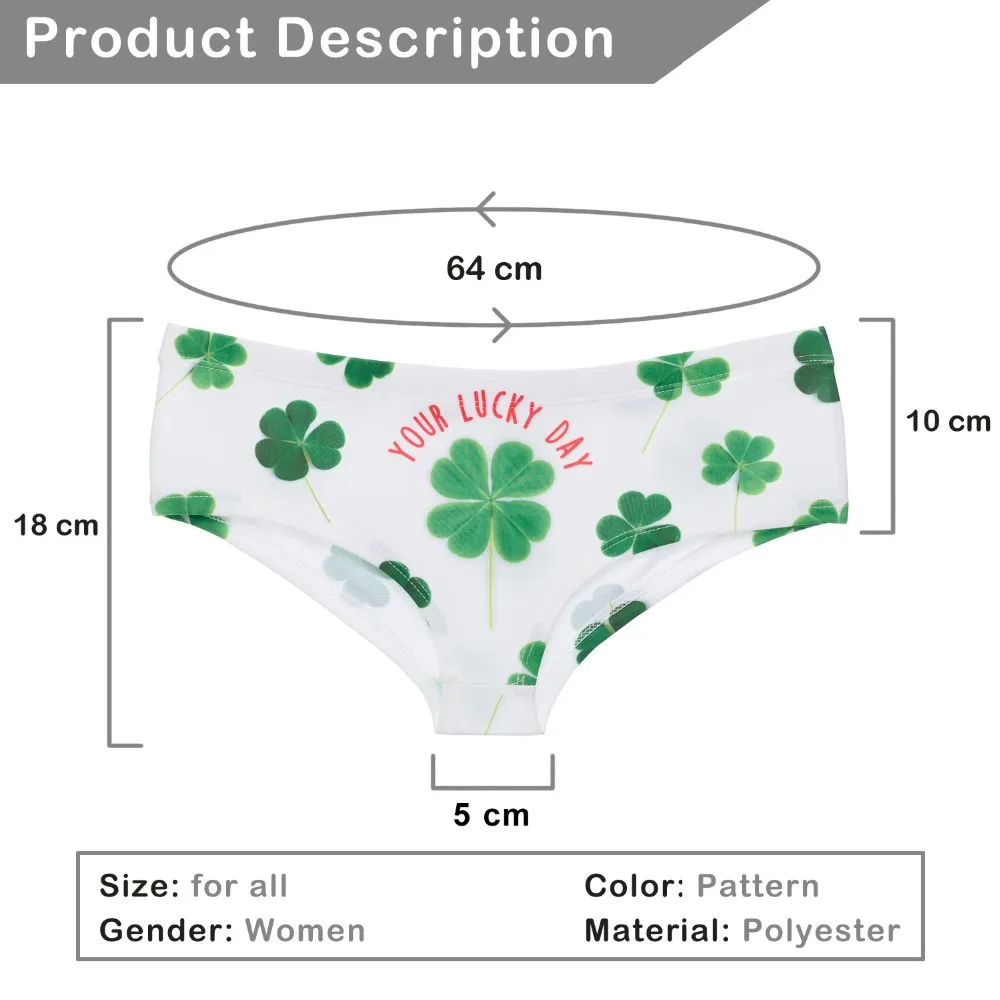 Four Leaf Clover Good Luck Pants Or Boxers