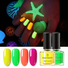 BORN PRETTY Летняя серия лак для ногтей флуоресцентный эффект 6 мл красочный Неон дизайн лака Лак лак для ногтей светящийся в темноте