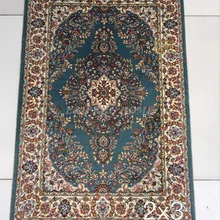 2'X3' 230 линия ручной работы Шелковый Восточный персидский ковер ручной вязки шелковый ковер для украшения дома