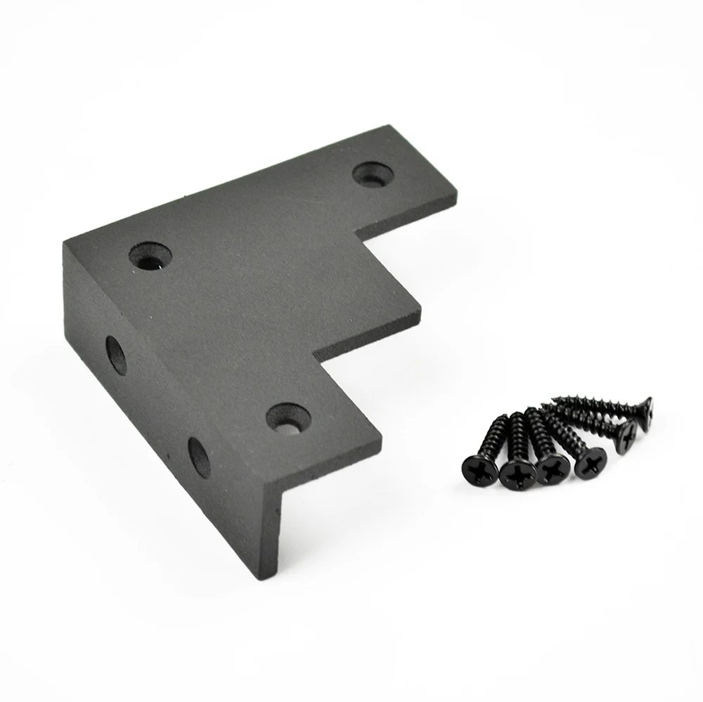 

DIYHD 3" sliding barn door corner protector wood door slab decorative hardware