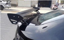 Fit Three-Box Auto Car Rear Spoiler Wings Alloy-Aluminum Racing Styling,NO Drilling Required New china air ship