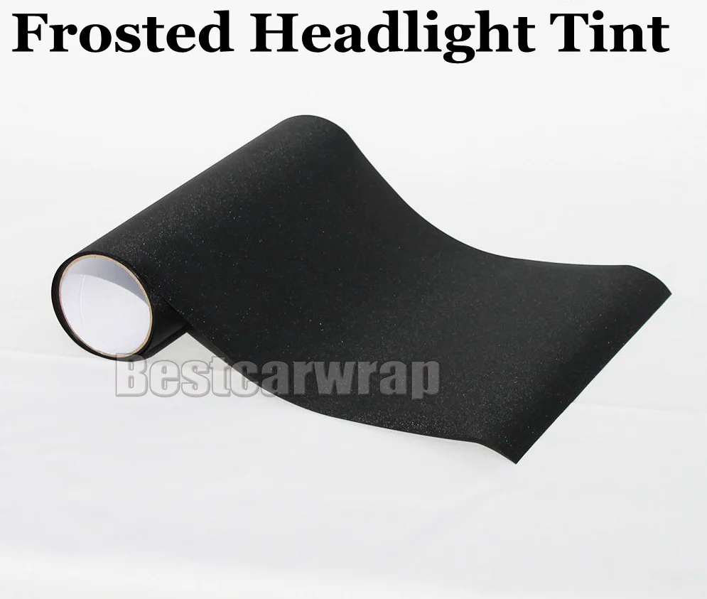 EZAUTOWRAP Free Tool Kit 12x24 1FT x 2FT Glossy Dark Black Smoke Headlight Taillight Fog Light Side Marker Vinyl Tint Film Self Adhesive