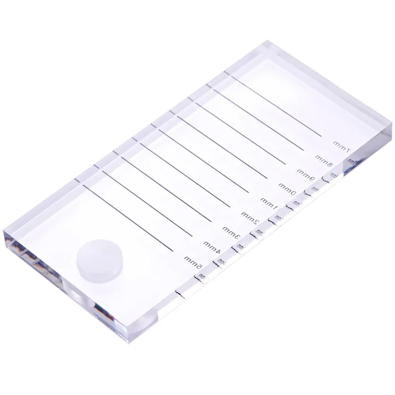 

Crystal Glue Table Top False Eyelash Extension Tool Jade Stone Crystal Individual Eyelash Glue Holder Adhesive Glass #291392