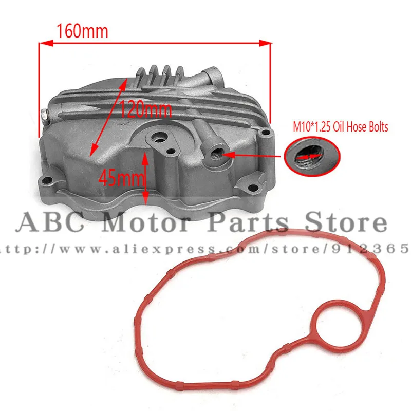 Радиатор масляного охладителя и соединительная крышка головки двигателя для ремонта грязи питбайк мотоцикл Высокопроизводительные детали двигателя