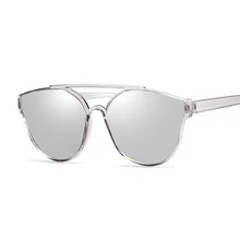 Сексуальные солнцезащитные очки "кошачий глаз" для женщин, фирменный дизайн, зеркальные солнцезащитные очки для девушек, овальные линзы, солнцезащитные очки для женщин, UV400