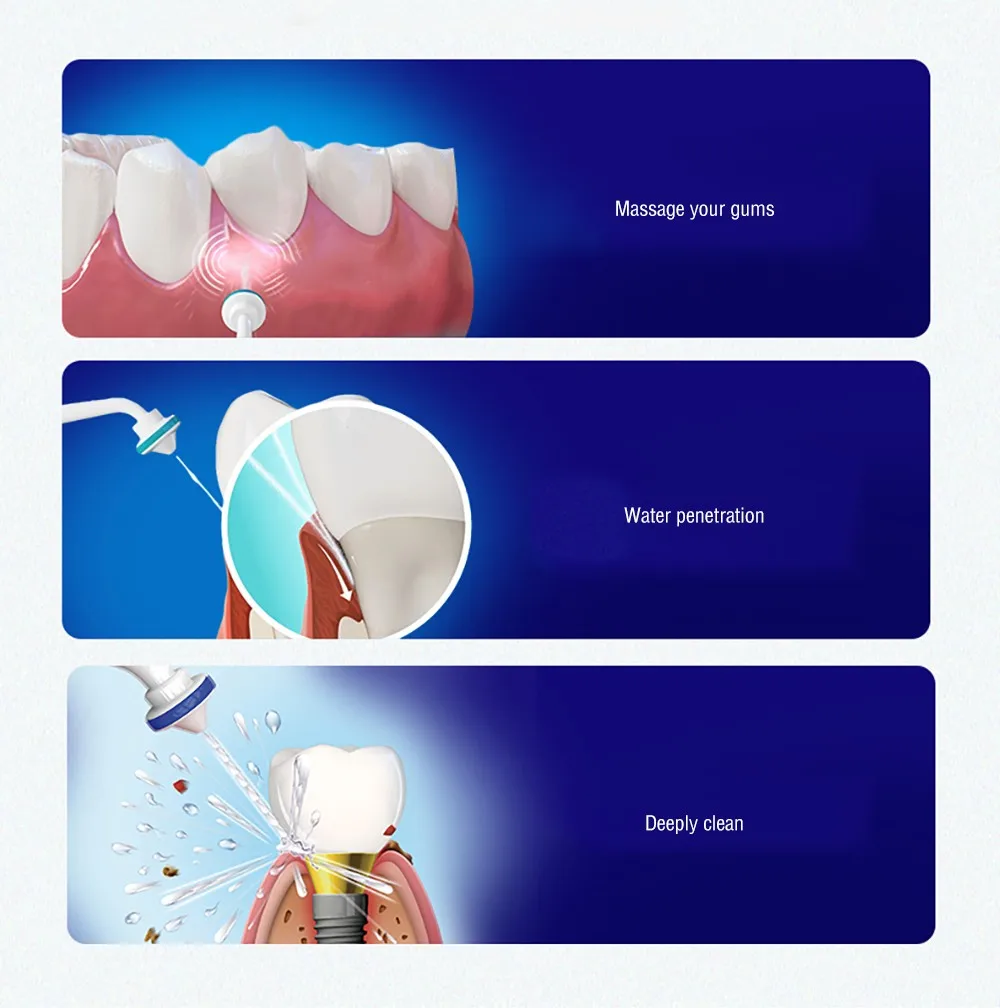Aquapick CN120 Electric Household Oral Irrigator Dental Water Flosser