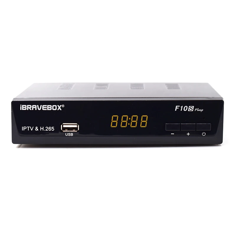 Ibravebox F10S плюс+ USB Wi-Fi DVB-S2 1080P HD спутниковый приемник с поддержкой IPTV 3g H.265 PowerVu Biss ключ newcccam Youtube