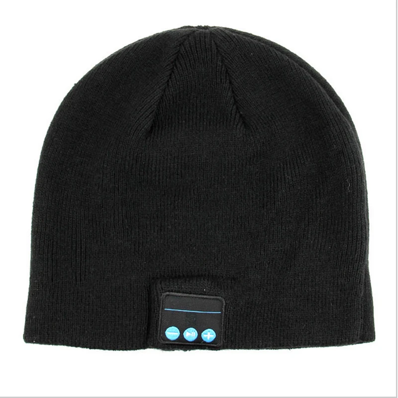 Высококачественные наушники Bluetooth Smart Cap гарнитура Мягкая Теплая Шапка бини