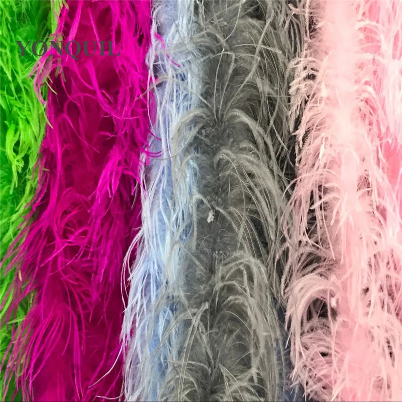 2 шт./лот, meter/pcs страуса костюмы с перьями отделкой для карнавальный костюм шаль ремесло Турция перо несколько colros доступны SYFE10