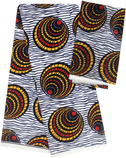 Натуральная шелковая ткань Африканская шелковая восковая шелковая шифоновая ткань 2+ 4 ярдов африканская ткань Дубай кружевная африканская восковая ткань для лоскутных B2-C4 - Цвет: 31