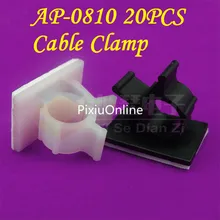 20 шт. yt439 кабельный зажим AP-0810 Провода фиксированной сиденье stick Тип зажим вискоза отверстия под винт