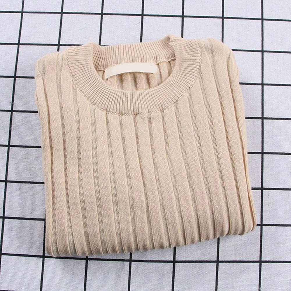 

Children Clothing Girls Boys Sweaters Autumn Tiny Cottons Winter Kids Knitted Sweaters Pullover Casual Kids Ribbed Cardigan Tops