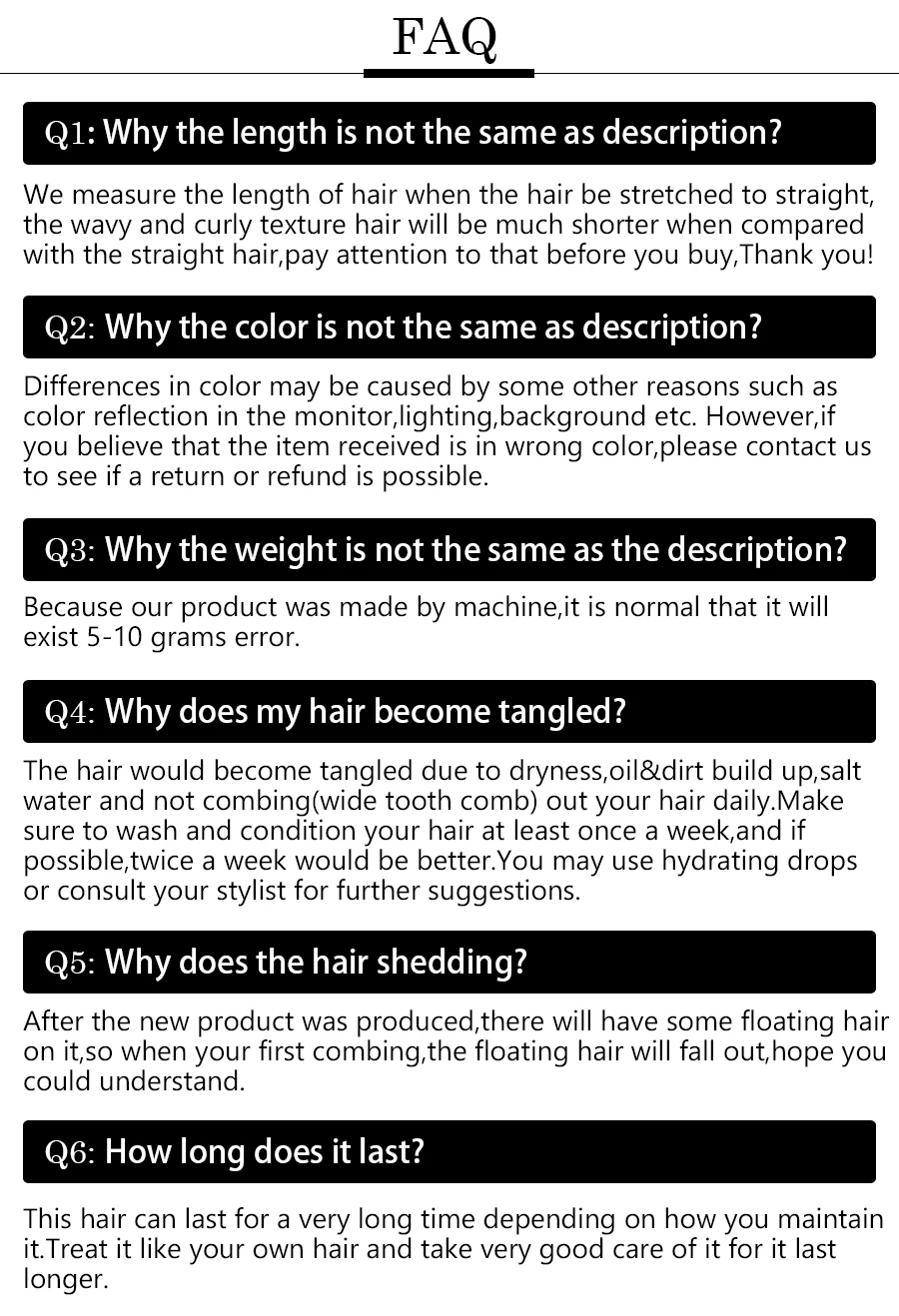 FAQ