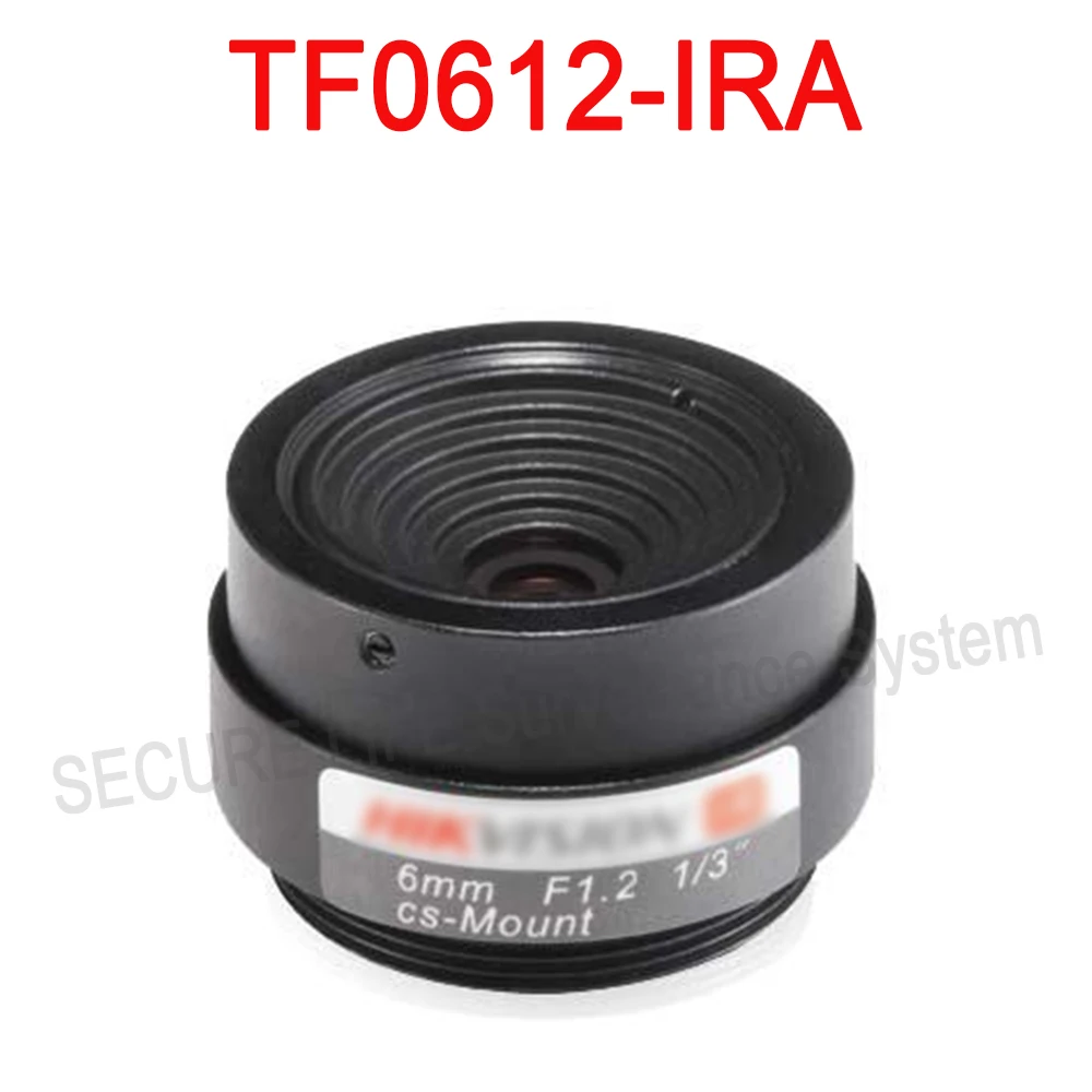 

Hik cctv camera lens TF0612-IRA Fixed Focal Fixed Iris IR Asperical Lens 6mm