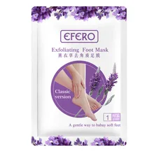 5 пар = 10 шт. Пилинг Ноги Маска отшелушивающие носки для педикюра носки каблук Baby Foot маска для ног Крем для ног удаляет омертвевшие клетки кожи efero