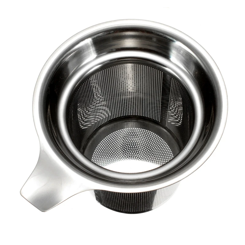 Reusable Stainless Steel Tea Strainer Mesh Infuser Basket Loose Tea Leaf Infuser Spice Herb Filter for Mug Teapot Tea Accessories (2)