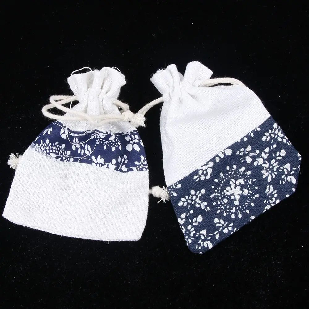 1Pc Small Drawstring Bag Burlap Linen Jute Sack Pouch Bag Jewelry Gift Wedding Favor Classical Chinese style 1Pc Small Drawstring Bag Burlap Linen Jute Sack Pouch Bag Jewelry Gift Wedding Favor Classical Chinese style