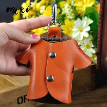 Держатель для ключей Moxi из натуральной кожи, мужская сумка для ключей, Женский кошелек-брелок для ключей, модная ключница, кошелек, креативный подарок другу