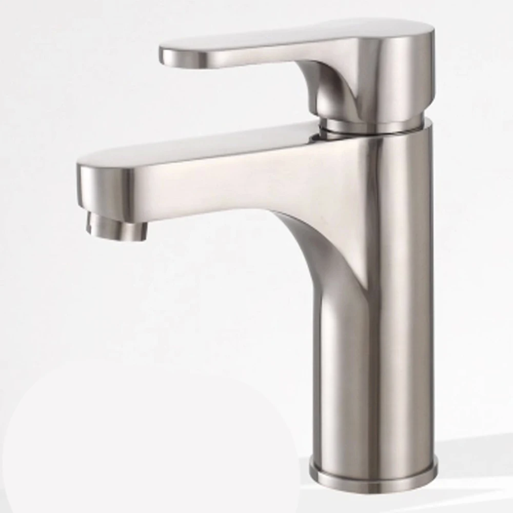 SUS304 stainless steel Basin taps Bathroom Mixing Faucet Washbasin