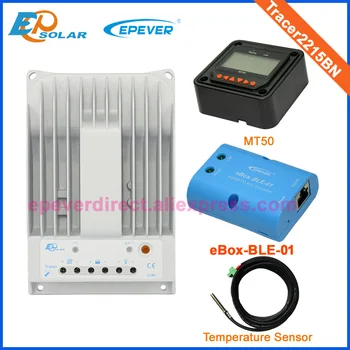 

mini solar controller MPPT Solar tracer seires tracer2215BN ble ebox temp sensor and MT50 20A 12V/24V auto work Free shipping