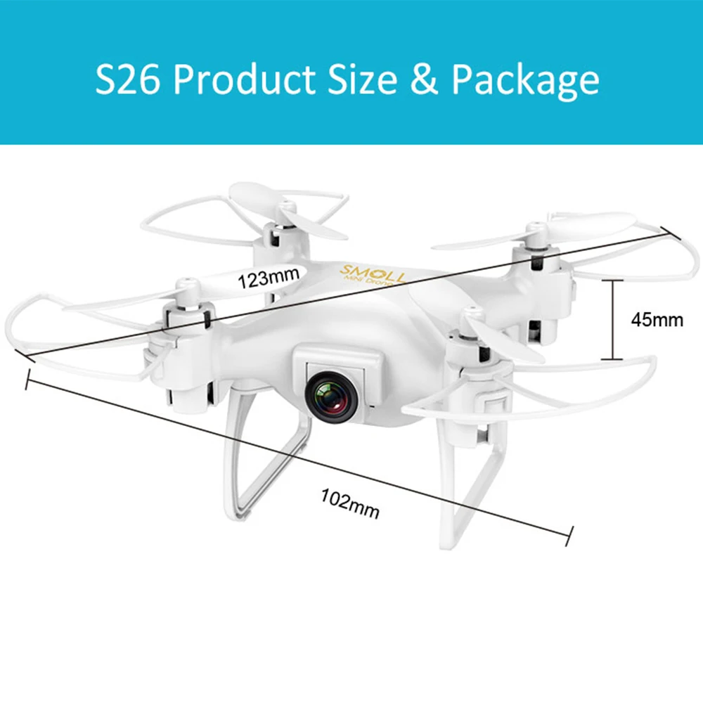 Интеллектуальный Дрон стабильный карданный производительность Wifi FPV 480 P/720 P HD