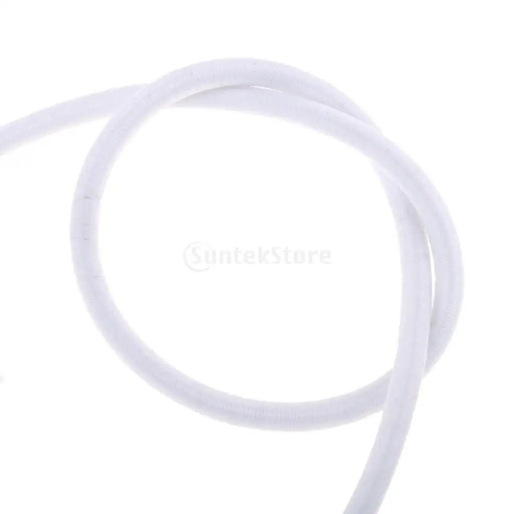  4mm Round Rubber Elastic Bungee Rope Shock Cord Tie Down Boat Trailer Anti-UV 0.5m, 1m, 2m, 300cm, 5m, 10m, 20m, 30m, 50m, 75m