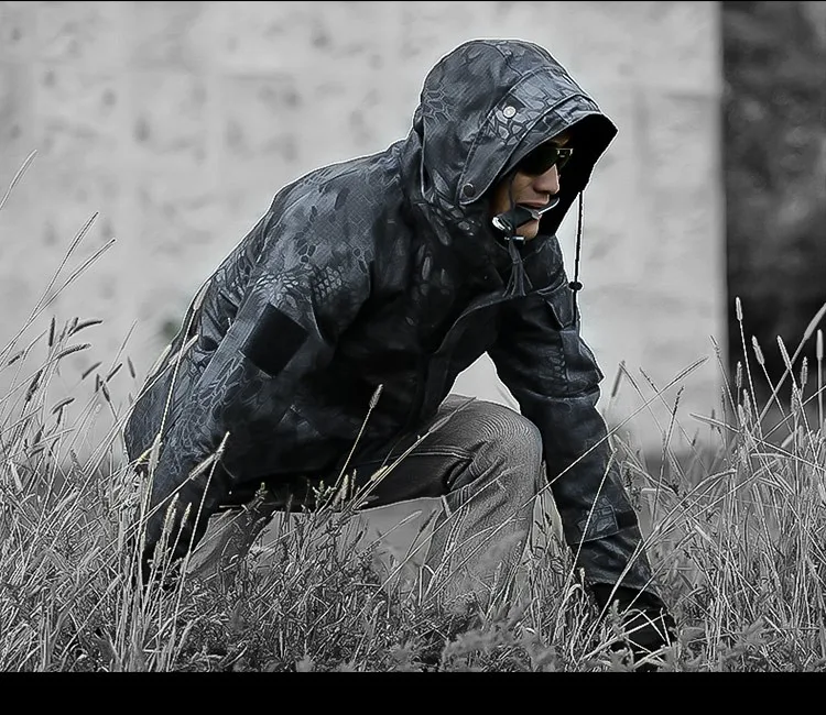 Новая мужская тактическая Боевая куртка военная куртка зимняя Militar охотничья одежда ветровка походная Рабочая одежда мужская