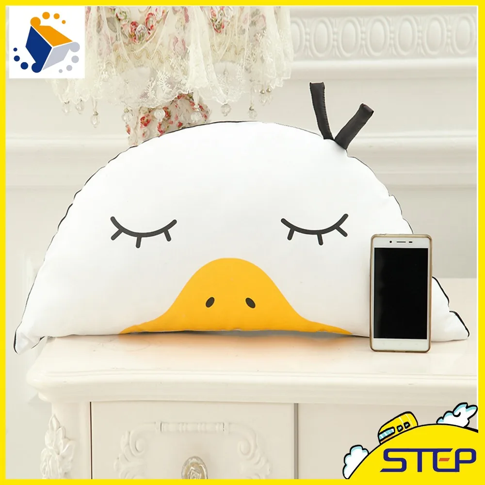 2016 New Arrival Creative 35*55cm Duck Shape Plush Pillow Cute Soft