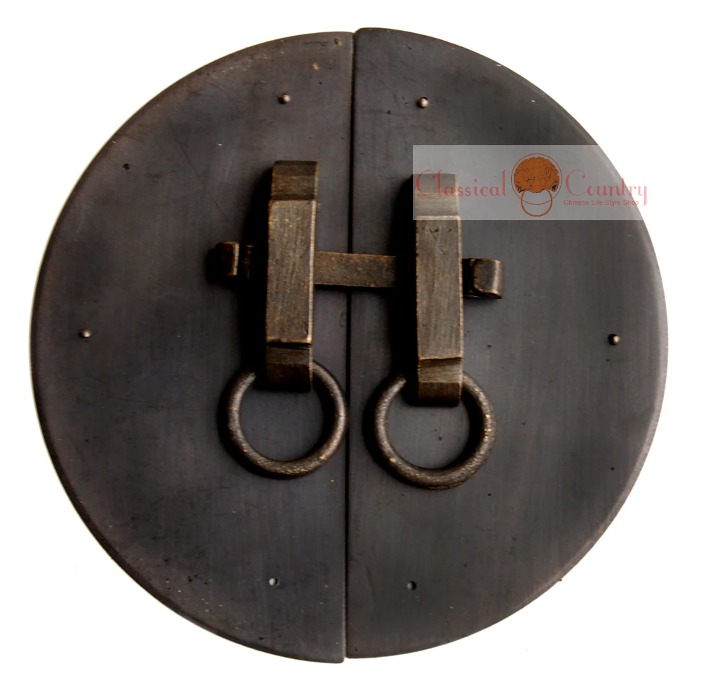 Chinese Furniture Brass Hardware Door Latch Face Plate Door