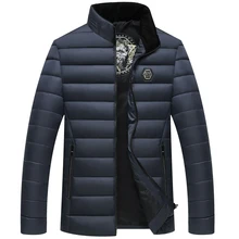 New Autumn Winter Men Jacket Casual Cotton-padded Jacket Warm Men Parka Outwear Men's Coat Clothes