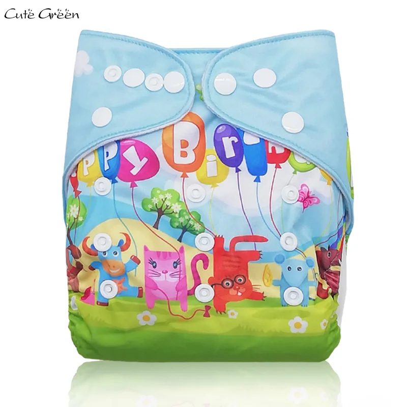 

Reusable One Size Baby Pocket Diapers Nappies Washable Waterproof PUL Outer Stay Dry Suede Cloth Pant Baby Pocket Cloth Diaper