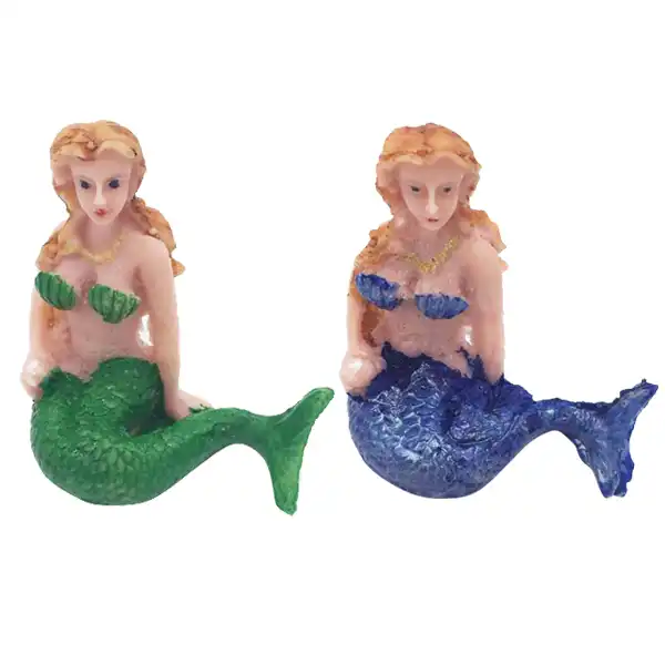 little mermaid aquarium ornaments