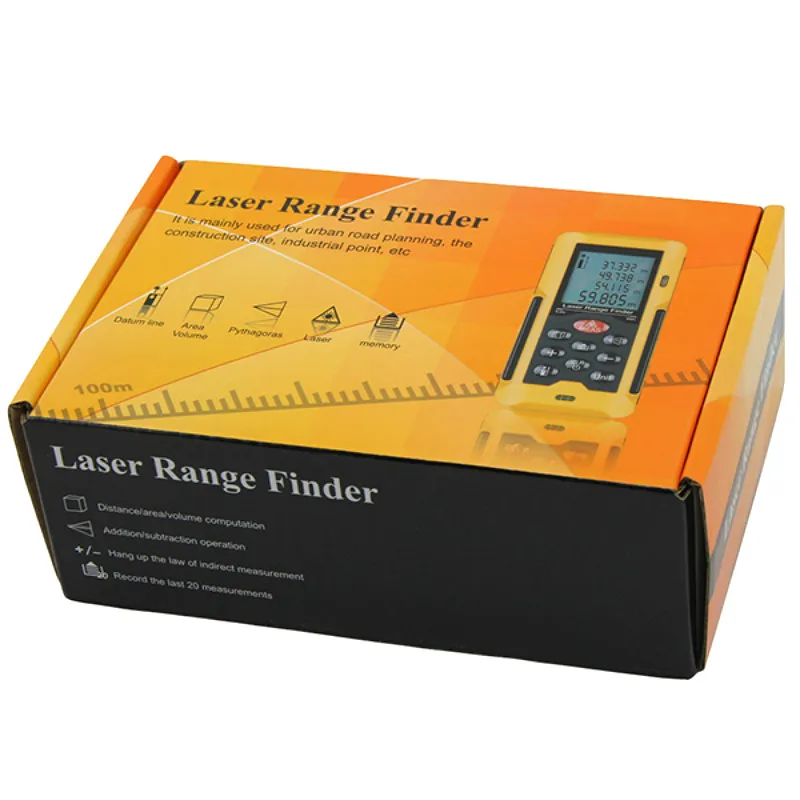 80m Big Discount Laser Range Finder Laser Distance Meter Medidor Laser Measure AreaVolume Tool Rangefinder (4)