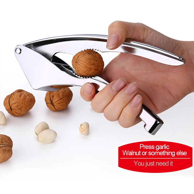 TTLIFE Multi Stainless steel Hand Press Garlic Cooking Fruit Vegetable Slicer Cutter Tools Alloy Garlic Presses Free Shipping