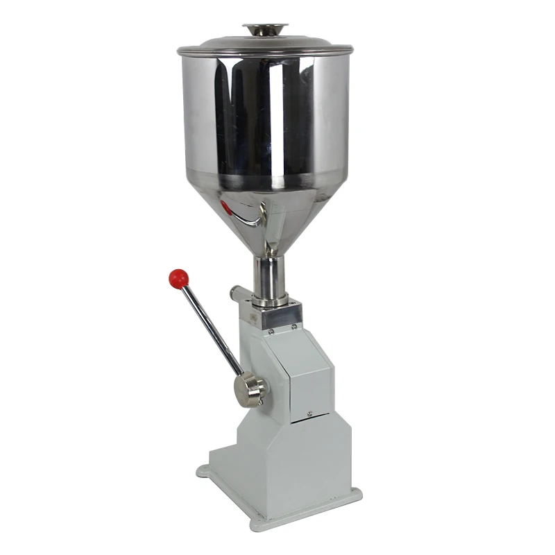 Manual Toothpaste Filling Machine for High Viscosity Liquid , Cream