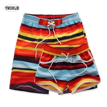 Горячие быстросохнущая Для мужчин и Для женщин Шорты для женщин бренд летняя повседневная одежда геометрический Шорты для женщин Для мужчин море доска Пляжные шорты