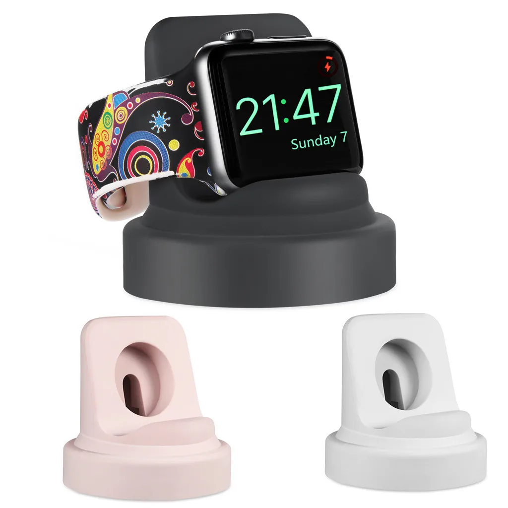 

Charger Charging Conversion Dock Stand Bracket for Apple Watch Series 4/3/2/1 Fast Wireless Charging For Apple Airpods *