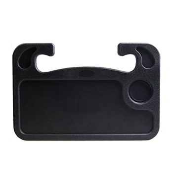 

AUTO -Black Car Laptop/Eating Wheel Desk/Car Rack Cup Holder (Pack of 1)