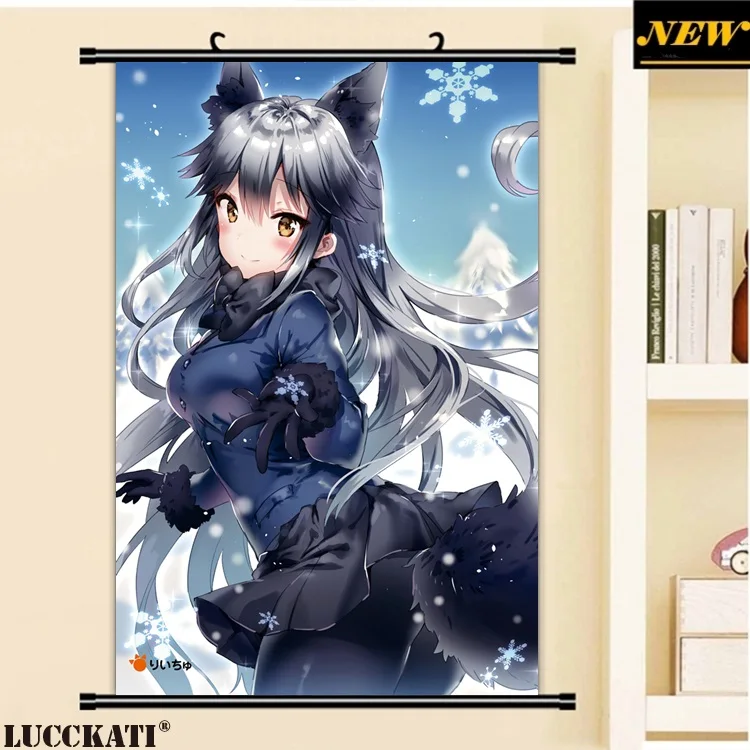 10yande.re 422459 animal_ears kemono_friends pantyhose riichu silver_fox tail_
