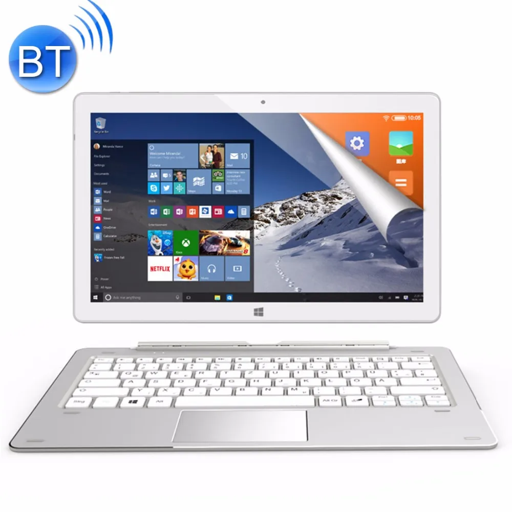 ALLDOCUBE iWork10 Pro Tablet 10.1 inch 4GB RAM 64GB ROM Windows 10 Android 5.1 Dual System Intel Atom X5-Z8350 Quad-core HDMI