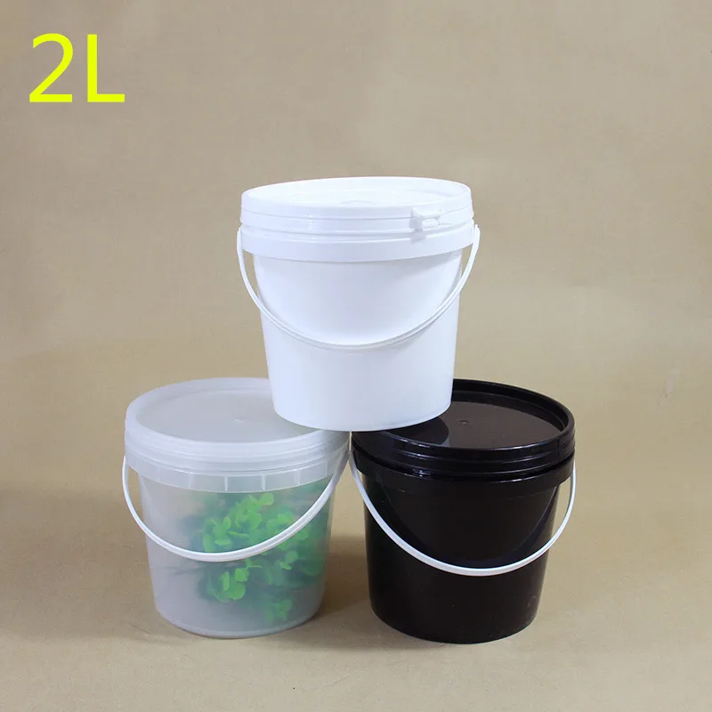2L food Grade PP plastic bucket High temperature resistance Food