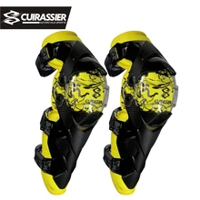 SCOYCO K12 Protective kneepad Motorcycle Knee pad Protector Sports Scooter Motor-Racing Guards Safety gears Race brace CE Green